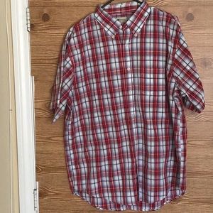 Haggar clothing plaid shirt
